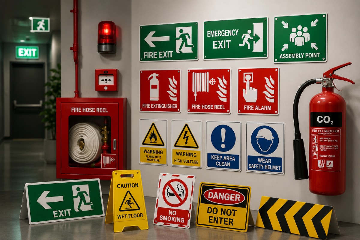 Fire Signage Board