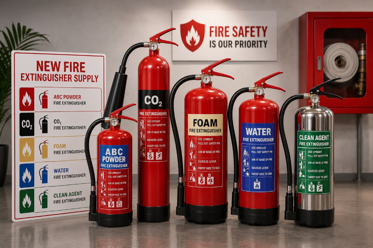 New Fire Extinguisher Supply